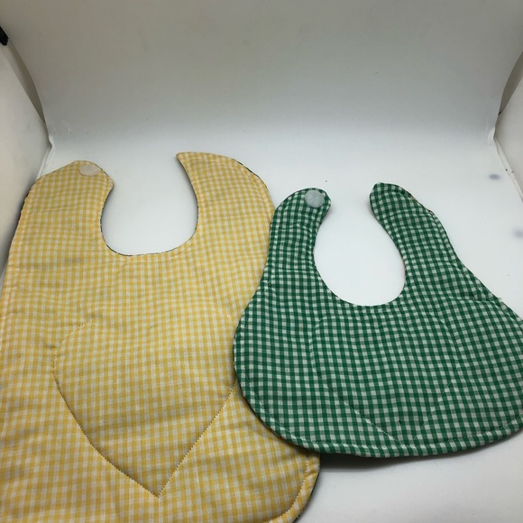 Baby Bibs 2x Handcrafted - Picture 7 of 10